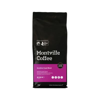 Montville Coffee Organic Sunshine Coast Blend Plunger Filter Ground 1kg